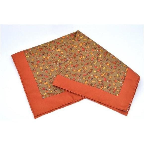 Hermes Petit Carre 40 Scarf #76132H10B - Picture 13 of 15